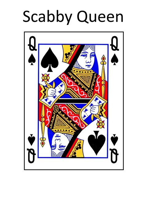 how to play scabby queen|old maid card game.